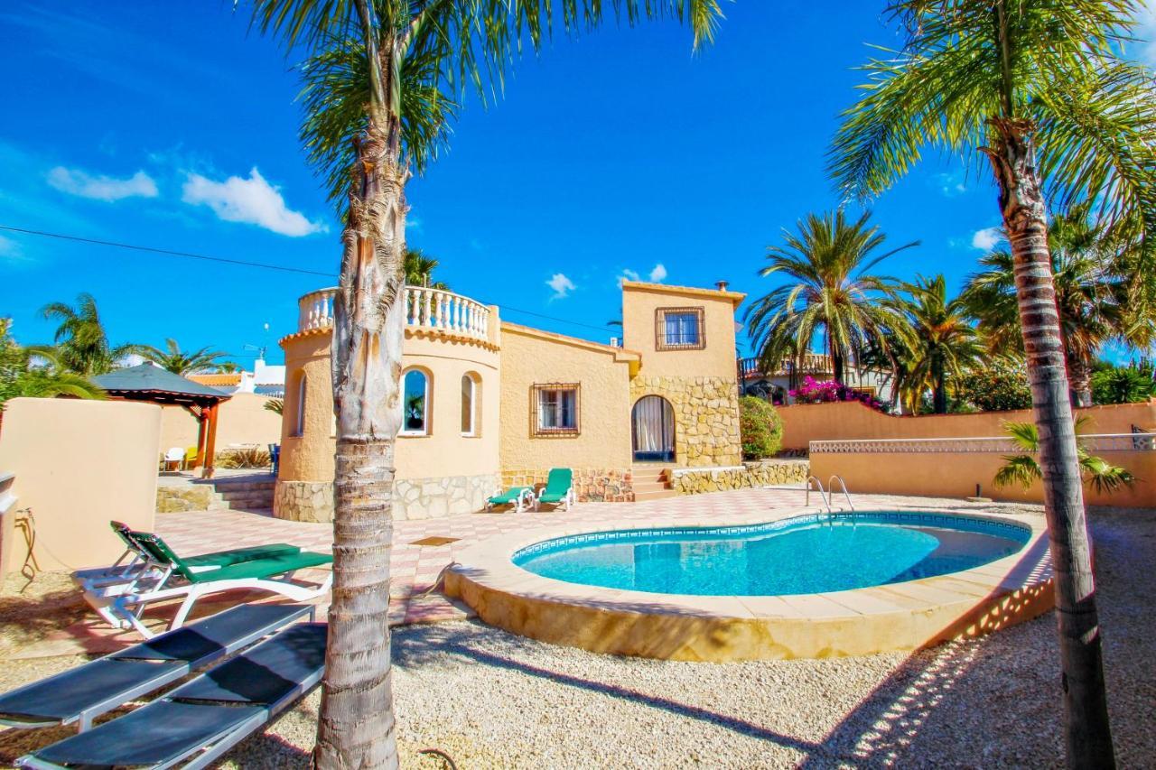Cometa-86 - Villa With Private Pool Close To The Beach In Calpe Empedrola Exterior foto